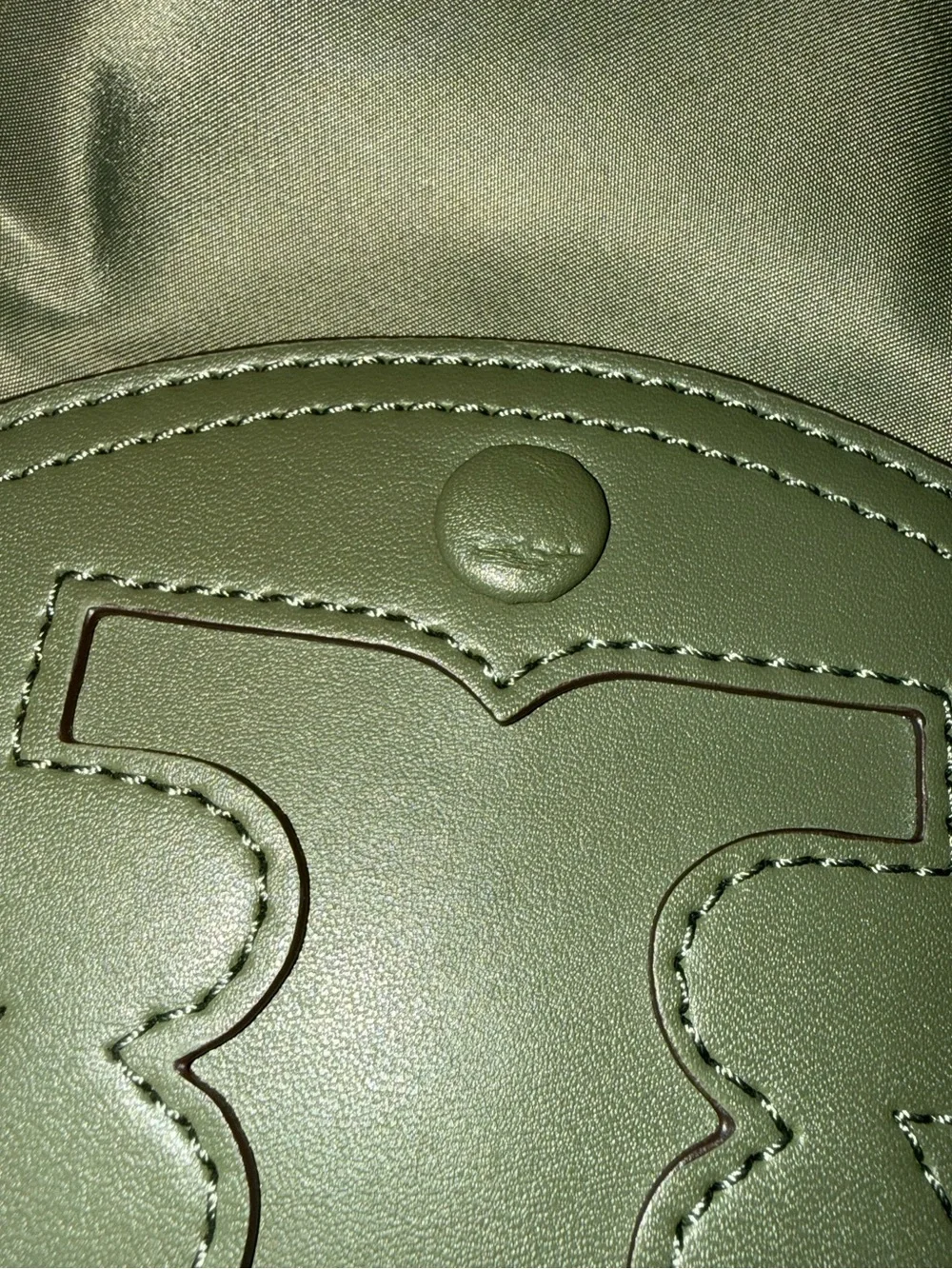 Tory Burch Ella Nylon Tote – Sage Green